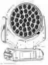 Fig. 01 - Bean control system for an LED luminaire