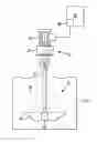 Fig. 01 - Device for automatic elimination of fibers on the impeller of a mixer in wastewater treatment process