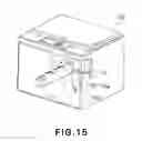 Fig. 16 - Developer supply container including projection for regulating mounting attitude
