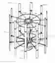 Fig. 01 - Fluid Turbine Featuring Improved Blade Mounting Structure