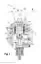 Fig. 02 - Blow-molding device provided with means for attaching, by suction, a half-mold to a back wall of a corresponding recess of a mold carrier
