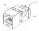 Fig. 01 - Wire containment cap with an integral strain relief clip