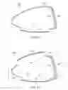 Fig. 14 - Golf club head having a multi-material face