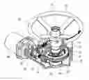 Fig. 01 - Electrical drive apparatus for valves