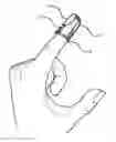 Fig. 01 - Touch Screen Stay-Clean Finger Mitten