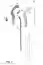Fig. 03 - Upright steam mop with auxiliary hand tool