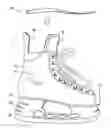 Fig. 01 - FOOTBED FOR A SKATE BOOT