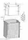 Fig. 02 - Gabion elements for producing constructions such as walls, barricades and the like