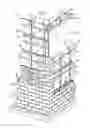 Fig. 02 - Modular system for cladding exterior walls of a structure and insulating the structure walls