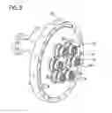 Fig. 09 - Air-staged diffusion nozzle