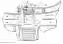 Fig. 01 - Shroud supporting structure for gas turbine engine