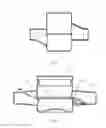 Fig. 02 - Water meter casing having a middle casing and inlet and outlet ports formed as separate components