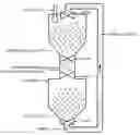 Fig. 01 - Fossil fuel fired, closed cycle MHD generator in parallel with steam turbine cycle with zero emissions and COsequestration