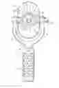 Fig. 01 - Adjustable rotating blade assembly food preparation device