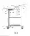 Fig. 06 - Adjustable bi-level surgical accessory table