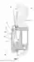 Fig. 07 - Detergent dispenser for improved detergent removal