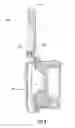 Fig. 08 - Detergent dispenser for improved detergent removal
