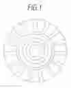 Fig. 02 - Self-ventilated brake disc