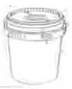Fig. 01 - Tamper evident, child resistant container