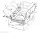 Fig. 01 - Packaging system with cross brace for lateral reinforcement
