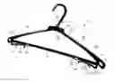 Fig. 01 - GARMENT HANGER