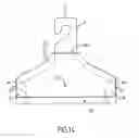 Fig. 09 - DEVICE FOR HANGING A GARMENT WITH A NECK, OF THE COAT HANGER TYPE