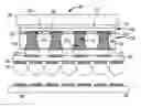 Fig. 01 - Stacked microelectronic assembly with TSVs formed in stages with plural active chips