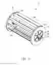 Fig. 07 - High efficiency waterwheel apparatus having track-type blades and a track-type blade set thereof
