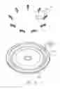 Fig. 12 - High efficiency waterwheel apparatus having track-type blades and a track-type blade set thereof