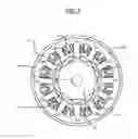 Fig. 04 - Permanent magnet rotating electrical machine and electric power steering apparatus having a stator core with supplemental grooves