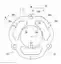 Fig. 01 - Split stator core having specific dimensions and motor including same