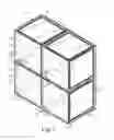 Fig. 02 - Storage and organization system with stackable shells