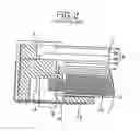 Fig. 03 - Liquid crystal display module having a semi-spherical shape protrusion formed in a light guide disposed within a semi-spherical shape hole formed within a support main