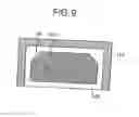 Fig. 10 - Liquid crystal display module having a semi-spherical shape protrusion formed in a light guide disposed within a semi-spherical shape hole formed within a support main