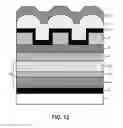 Fig. 13 - Magnetic recording medium having recording regions and separating regions and methods of manufacturing the same