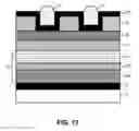 Fig. 14 - Magnetic recording medium having recording regions and separating regions and methods of manufacturing the same