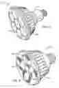 Fig. 04 - High efficiency total internal reflection optic for solid state lighting luminaires