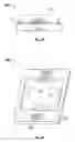 Fig. 08 - Optically efficient notification device for use in life safety wall strobe applications