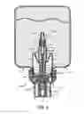 Fig. 06 - Pump with side inlet valve for improved functioning in an inverted container