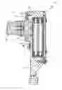 Fig. 01 - Vacuum pump with connection nipple for connection between a rotor shaft and a drive