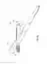 Fig. 10 - Orthopaedic implant and fastener assembly