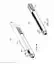 Fig. 17 - Orthopaedic implant and fastener assembly