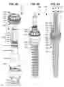 Fig. 17 - LOW PROFILE SPINAL PROSTHESIS INCORPORATING A CANNULATED BONE ANCHOR HAVING A DEFLECTABLE POST AND A COMPOUND SPINAL ROD