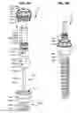 Fig. 23 - LOW PROFILE SPINAL PROSTHESIS INCORPORATING A CANNULATED BONE ANCHOR HAVING A DEFLECTABLE POST AND A COMPOUND SPINAL ROD