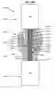 Fig. 33 - LOW PROFILE SPINAL PROSTHESIS INCORPORATING A CANNULATED BONE ANCHOR HAVING A DEFLECTABLE POST AND A COMPOUND SPINAL ROD
