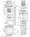 Fig. 46 - LOW PROFILE SPINAL PROSTHESIS INCORPORATING A CANNULATED BONE ANCHOR HAVING A DEFLECTABLE POST AND A COMPOUND SPINAL ROD