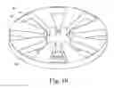 Fig. 10 - Intraocular lens having a haptic that includes a cap