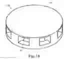 Fig. 16 - Intraocular lens having a haptic that includes a cap