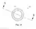 Fig. 19 - Intraocular lens having a haptic that includes a cap