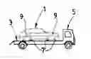 Fig. 01 - Method and device for the detection of a transported situation of a vehicle in standby mode, and vehicle equipped with such a device